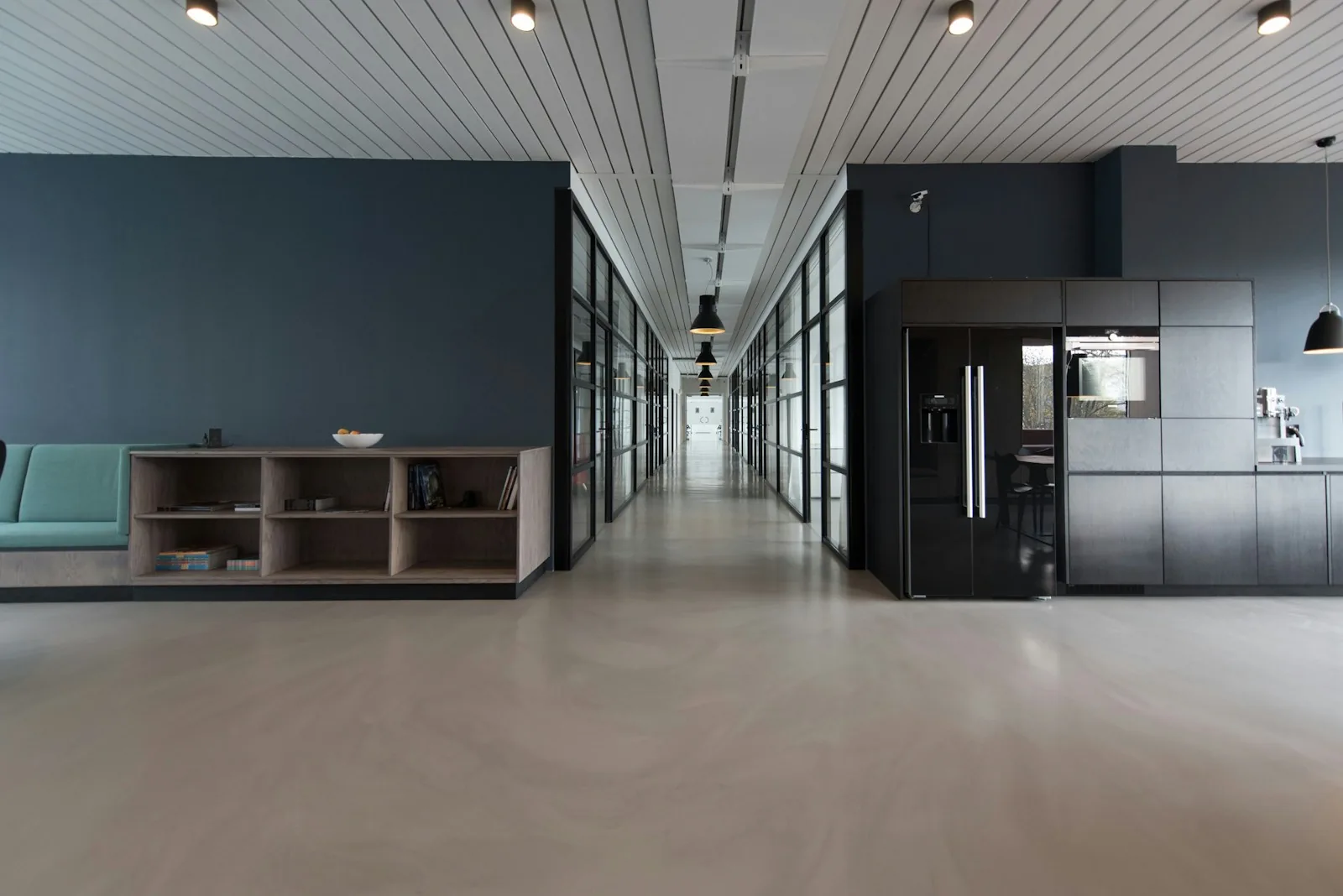 Commercial office repaint Geelong CBD