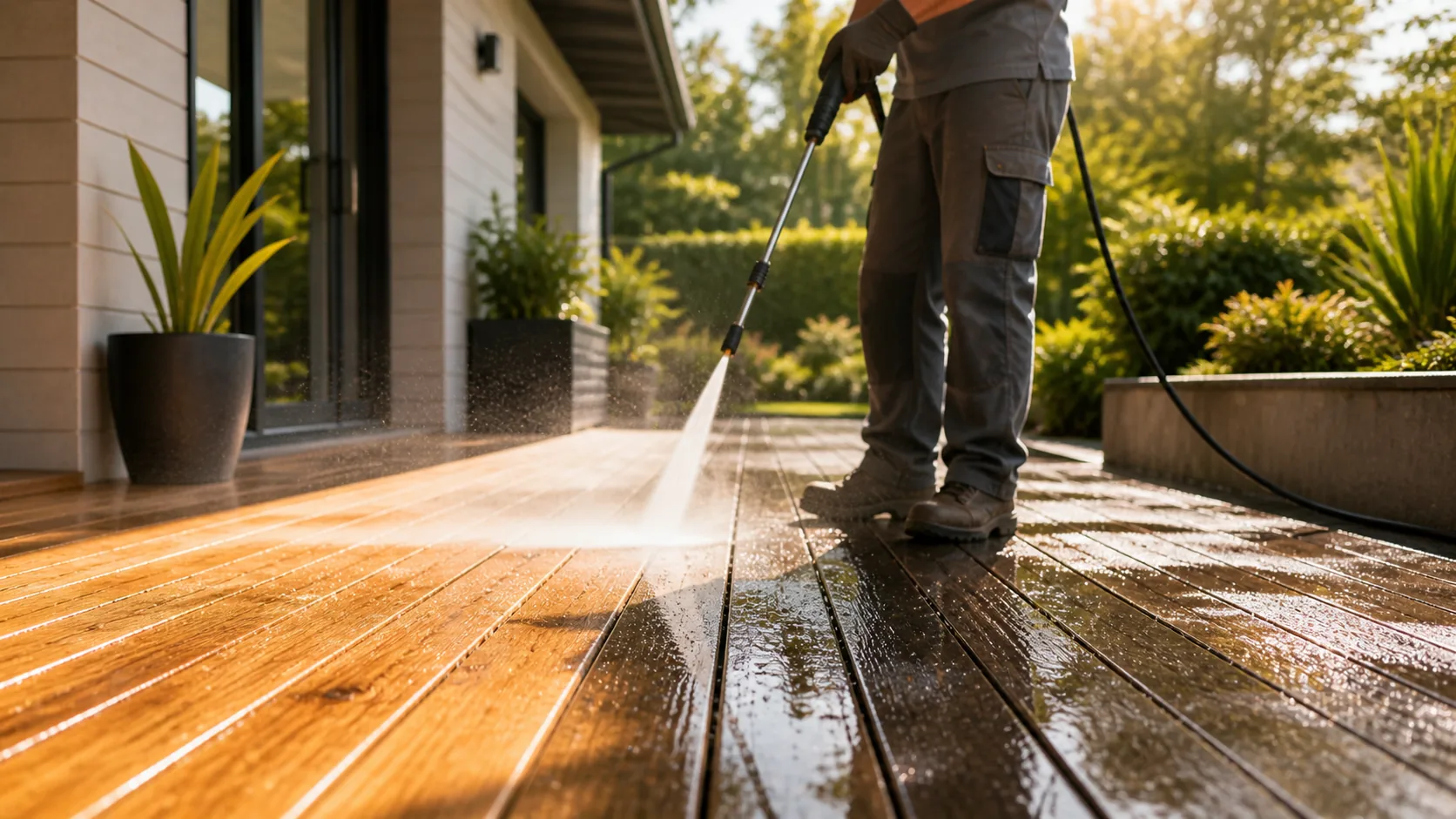 Surface preparation and pressure cleaning services in Geelong